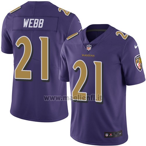 Maglia NFL Legend Baltimore Ravens Webb Viola